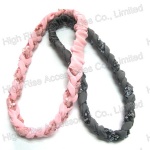 Sequin Braided Elastic Headband