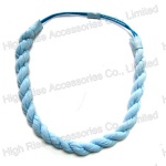 Light Blue Braided Elastic