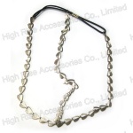 Heart Shape Chain Forehead Elastic Headband