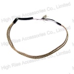 Double Metal Chain Elastic Headband