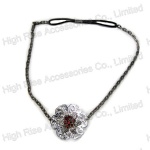 Metal Flower Chain Headband