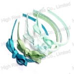 Narrow Grosgrain Bow Alice Band