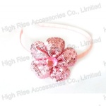 Sequin Flower Alice Band