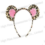 Animal Pattern Tiger Ear Alice Band