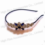 Crystal Flower Ornament Alice Band