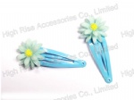 Cute Orchid Flower Snap Clip
