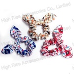 Ethnic Floral Pattern Scrunchie