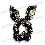 Small Flower Pattern Scrunchie