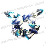 Feather Patterns Scrunchie