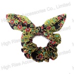 Flowers Pattern Ear Scrunchie