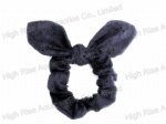 Black Lace Ears Scrunches, Ponytail holder