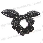 Stars Pattern Chiffon Scrunchie