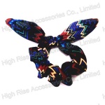 Ethnic Floral GEO Pattern Scrunchie