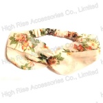 Floral Chiffon Headwrap