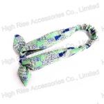 Green Mesh Pattern Bow Headbend