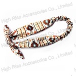 Ethnic GEO Pattern Bow Elastic Headband