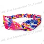 Neon Knotted Wide Headband